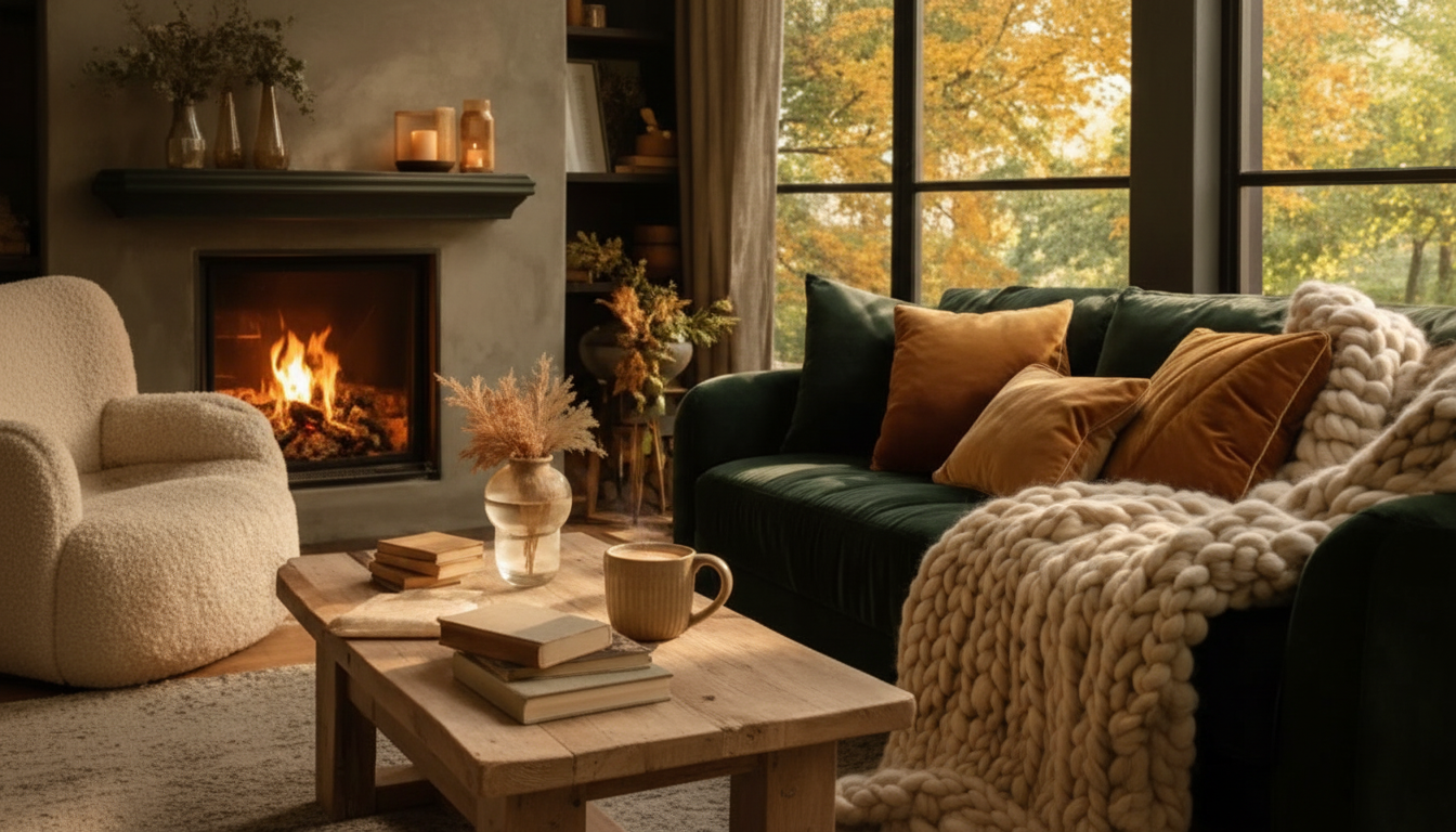 Cozy Home Mood, Room by Room: Light, Texture & Rituals
