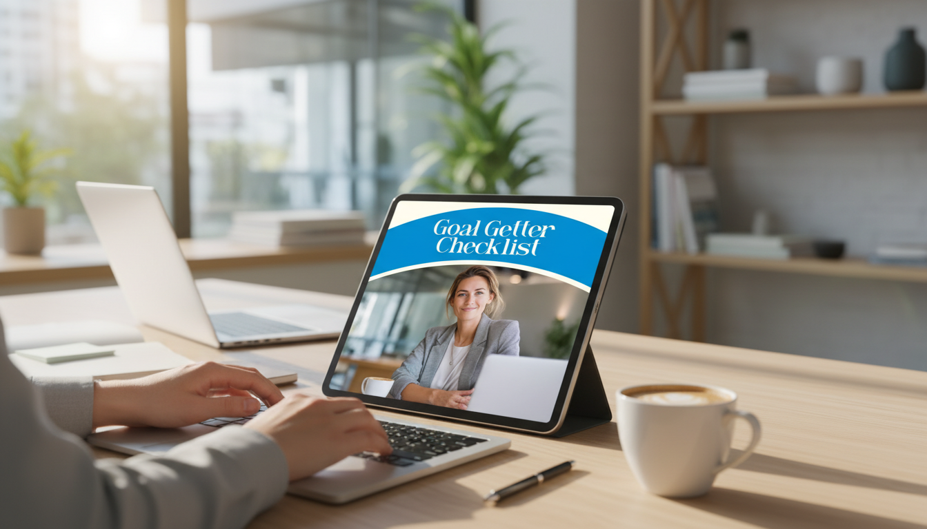 Goal Getter Checklist: Turn Vision Into Weekly Results
